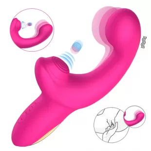 Vibrador com Movimentos de Dedos com 10 Modos de Vibrações 