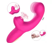 Vibrador com Movimentos de Dedos com 10 Modos de Ondas de Pressão