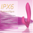 Vibrador com Estimulador de Clitóris com Estimulador  10 Modos