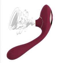 Vibrador com Estimulador de Clitóris  com Sucção 10 Modos 