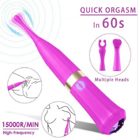 Vibrador com 10 Modos de Vibrações 