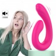 Vibrador de Casal com 9 Modos de Vibrações 