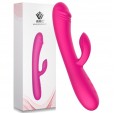 Vibrador com Estimulador de Clitóris e 9 Modos de Vibrações  