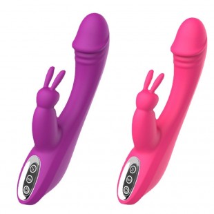 Vibrador com Estimulador de Clitóris com 7 Modos e Vibrações   