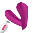 Vibrador com Estimulador de Clitóris e Aquecimento 10 Modos de Vibrações 