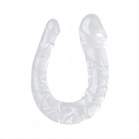 Prótese de Silicone Ponta Dupla  4*17cm